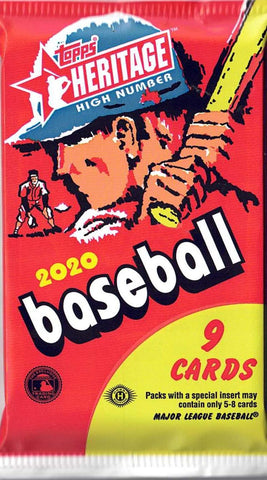 2020 Topps Heritage High Number MLB Hobby Pack