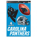 Panthers 11x17 Cut Decal NFL