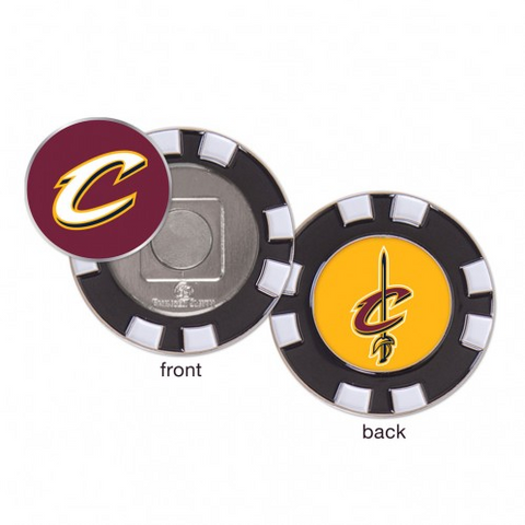 Cavaliers Golf Ball Marker w/ Poker Chip