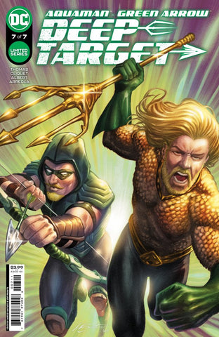 Aquaman/Green Arrow: Deep Target Issue #7 March 2022 Cover A Santucci Comic Book