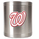 Nationals Logo Metal Coozie