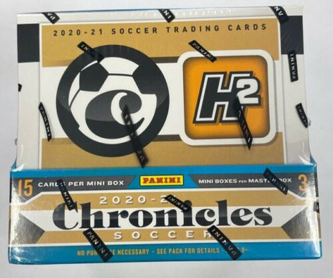 2020-21 Panini Chronicles Soccer H2 Hobby Box