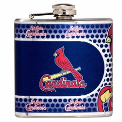 Cardinals Flask Metallic Wrap MLB