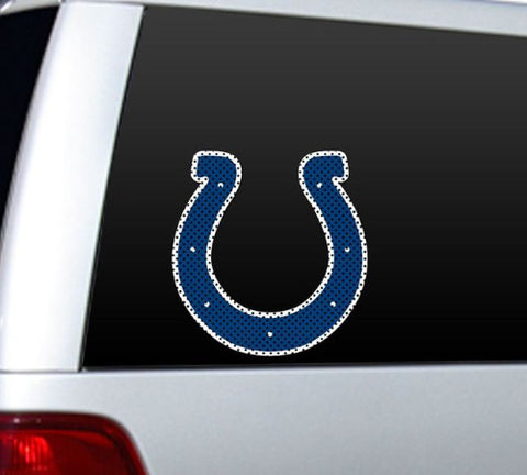 Colts Die-Cut Perforated Window Film Decal