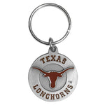 Texas Keychain Carved Zinc