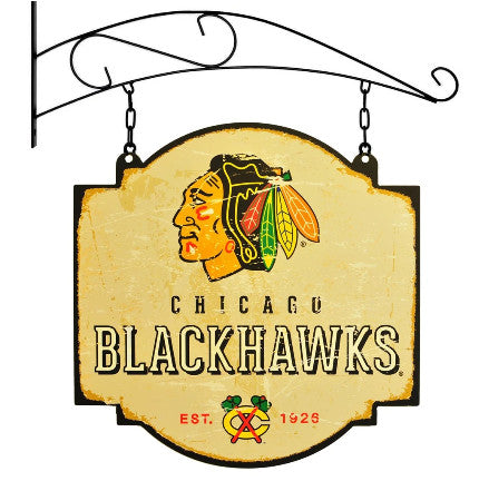 Blackhawks 16"x16" Tavern Sign