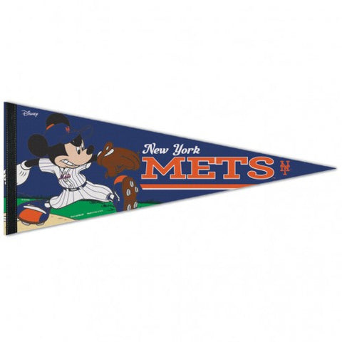 Mets Triangle Pennant Premium Rollup 12"x30" Disney