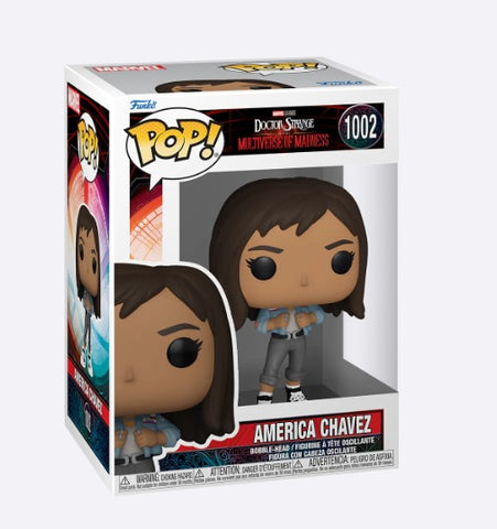 Funko Pop Vinyl - Marvel Doctor Strange in the Multiverse of Madness - America Chavez 1002