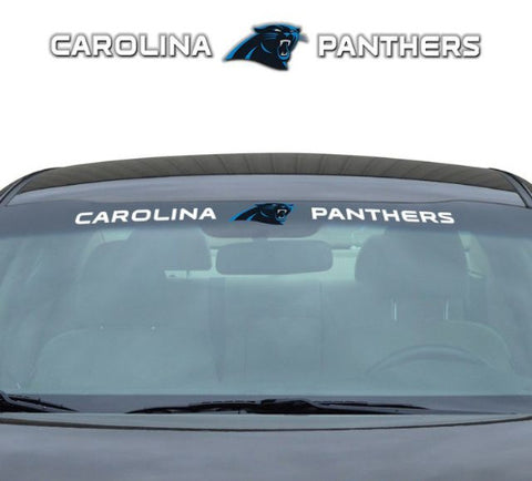 Panthers Windshield Decal NFL