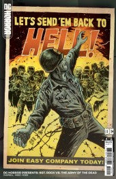 DC Horror Presents: SGT. Rock Vs. Army of Dead Issue #4 December 2022 Comic Book