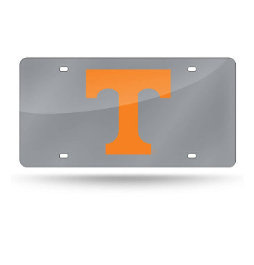 Tennessee Laser Cut License Plate Tag Silver