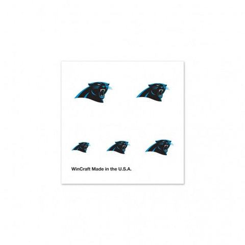 Panthers Nail Tattoos 4-Pack NFL