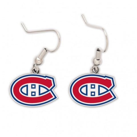 Canadiens Earrings Dangle Gold