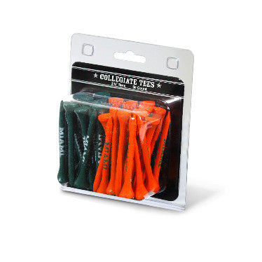 Canes 50-Pack Imprinted Golf Tees