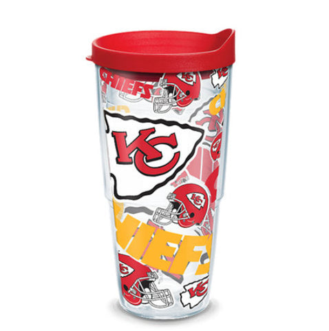 Chiefs 24oz All Over Tervis w/ Lid
