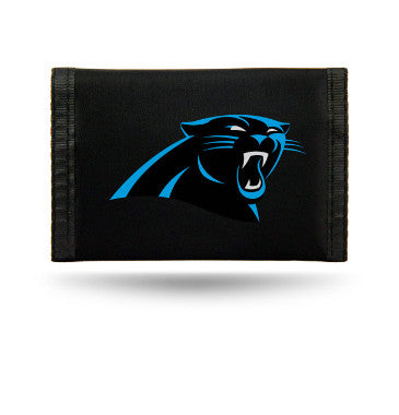 Panthers Color Nylon Wallet Trifold NFL