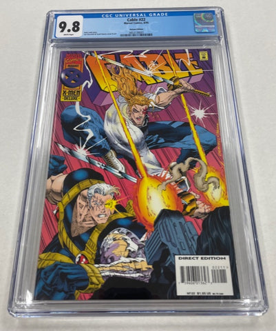 Cable Issue #22 Year 1995 CGC Graded 9.8 Comic