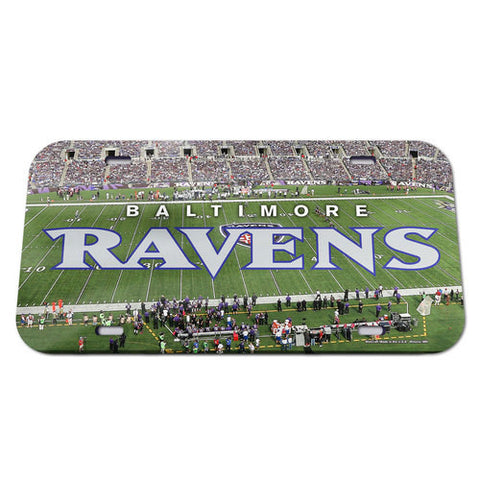 Ravens Laser Cut License Plate Tag Acrylic Color Field