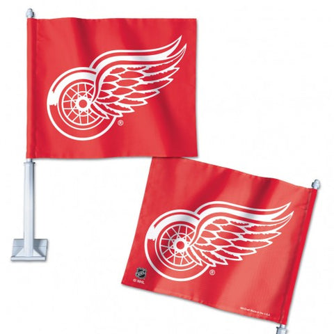 Red Wings Car Flag Logo