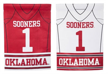 Oklahoma Embossed Suede Garden Flag Jersey 2-Sided