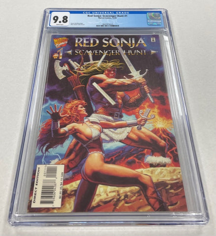Red Sonja: Scavenger Hunt Issue #1 Year 1995 CGC Graded 9.8 Comic