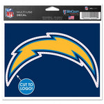 Chargers 4x6 Cut Decal