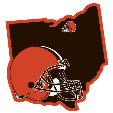 Browns Decal Home State