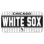 White Sox Plastic License Plate Tag