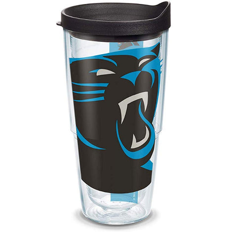 Panthers 24oz Colossal Tervis w/ Lid NFL