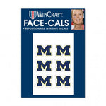 Michigan Face Cals Tattoos 6-Pack