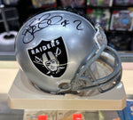 Raiders Mini Helmet - Jamarcus Russell - Autographed w/ Certificate of Authenticity