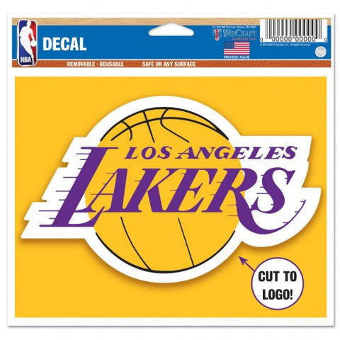 Lakers 4x6 Cut Decal