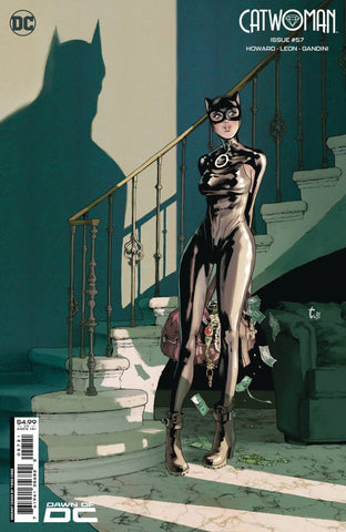 Catwoman Issue #57 September 2023 Cover B Tirso Cons Card Stock Variant Comic Book