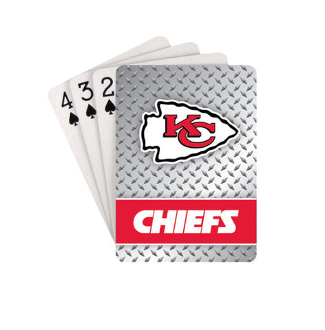 Chiefs Playing Cards Diamond Plate
