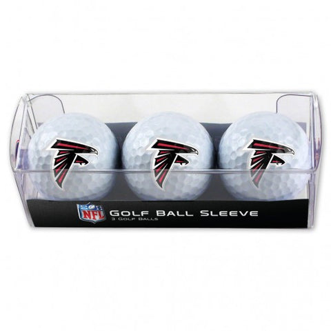 Falcons 3-Pack Golf Ball Set White
