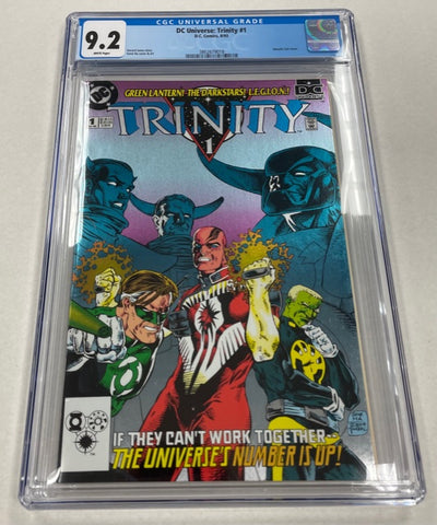 DC Universe: Trinity Issue #1 Year 1993 CGC Graded 9.2 Comic