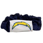 Chargers Hair Twist Scrunchie