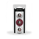 FSU 3-Pack Golf Ball Clamshell