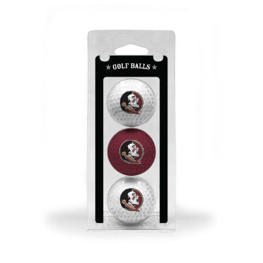 FSU 3-Pack Golf Ball Clamshell