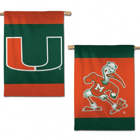 Canes Vertical House Flag 2-Sided 28x40