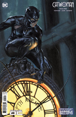 Catwoman Issue #58 October 2023 Dell'Otto Variant Cover Comic Book