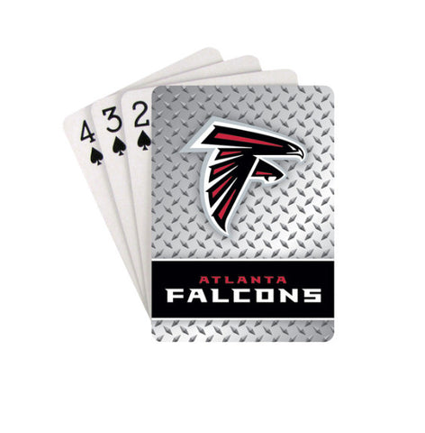 Falcons Playing Cards Diamond Plate