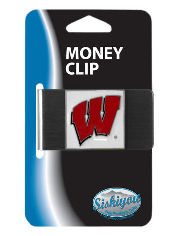 Wisconsin Money Clip Steel SS