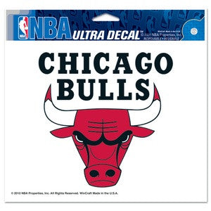 Bulls 4x6 Ultra Decal