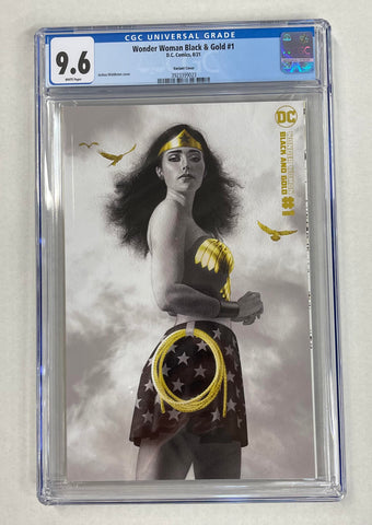 Wonder Woman Black & Gold Issue #1 Year 2021 Middleton Cover CGC Graded 9.6 Comic Book