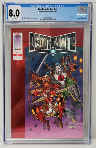 Deathmate Red Issue #nn Year 1993 CGC Graded 8.0 Comic Book