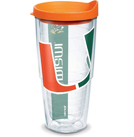 Canes 24oz Colossal Tervis w/ Lid
