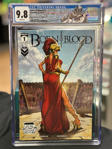 Born Of Blood Issue #1 Special Label Local Comic Shop Day Edition November 2022 CGC Graded 9.8 Comic Book