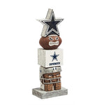 Cowboys Tiki Totem Team Garden Statue Star