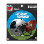 Panthers 4.5" Round Sticker NFL